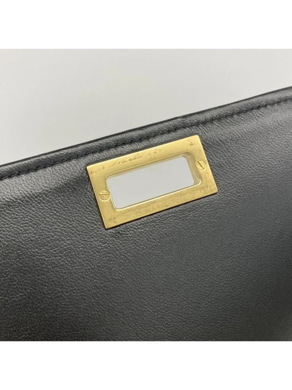 Chanel Shoulder Bag 2.55 Choco Bar Lambskin Brown Gold